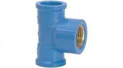 Imagem do produto TEE AZ C/ BUCHA DE LATAO 20X1/2  (11842) AMANCO