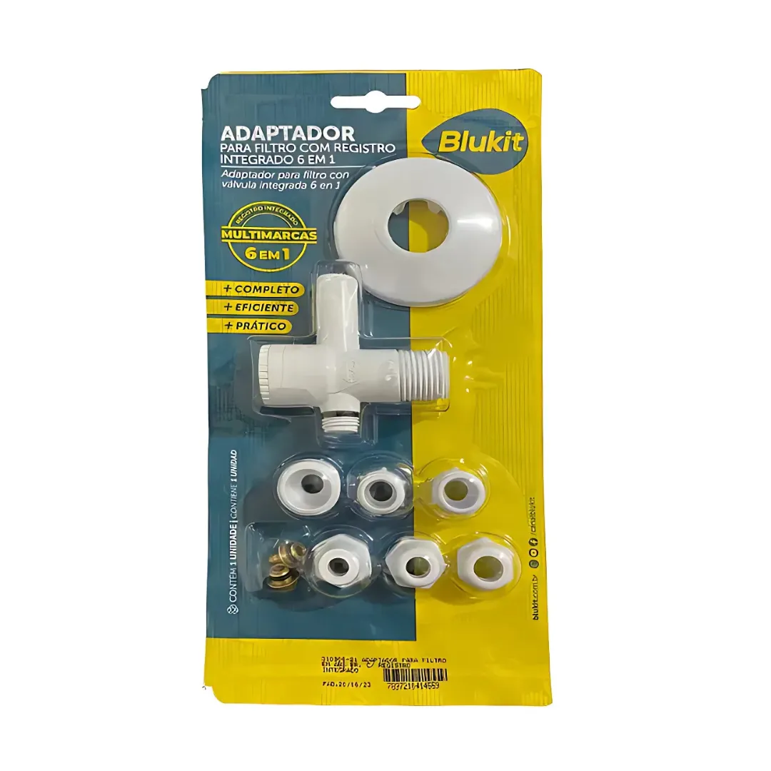 Imagem do produto ADAP P/ FILTRO ABS BR C/ REGISTRO INTEGRADO 310906 BLUKIT