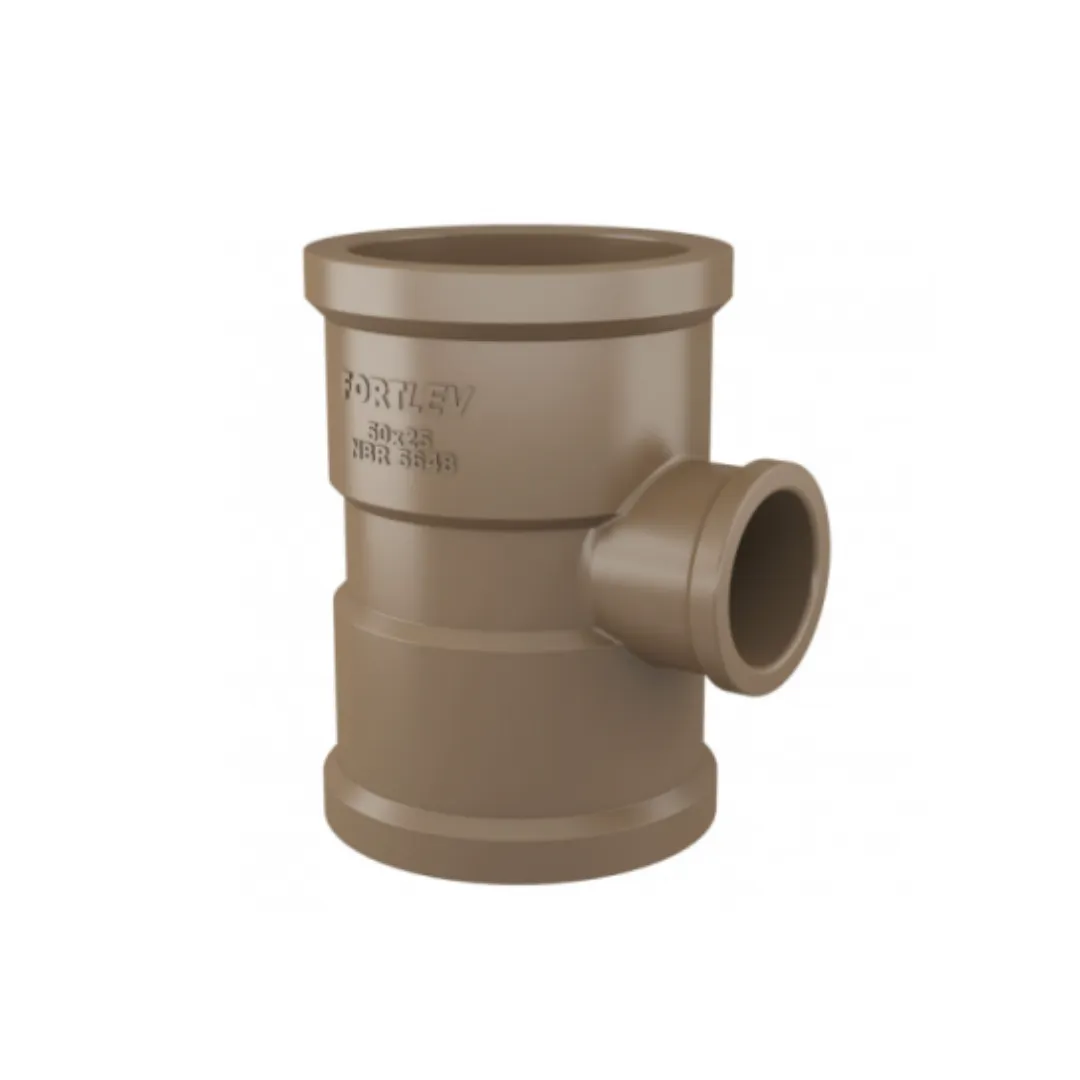Imagem do produto TEE SOLD PVC RED 50X25MM (10265021) FORTLEV