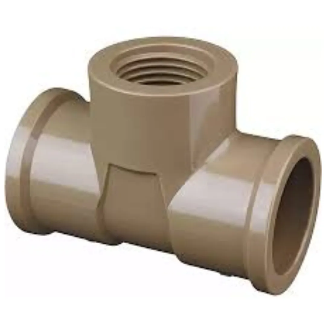 Imagem do produto TEE SOLD/ROSC PVC 25X1/2" (10472513) FORTLEV